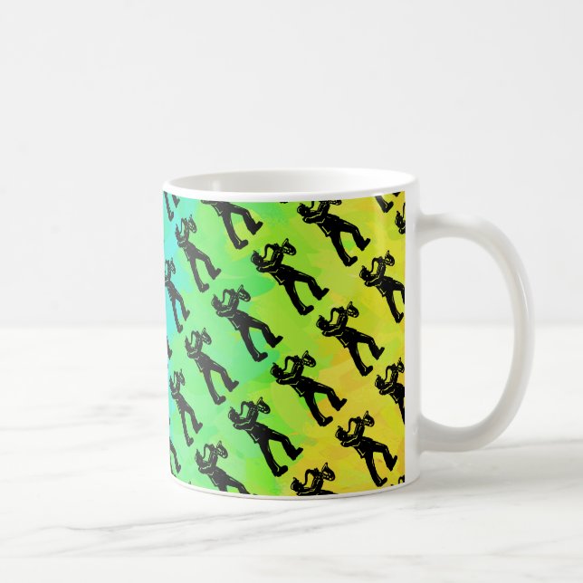 Mug New York Boogie Nuits Saxophone Rainbow (Droite)