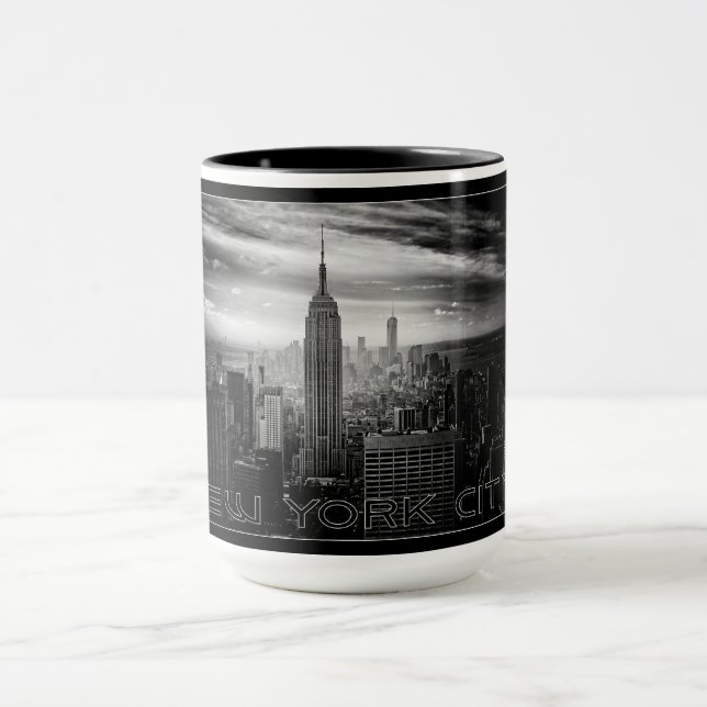Mug NEW YORK CITY, nom personnalisé muet (Centre)