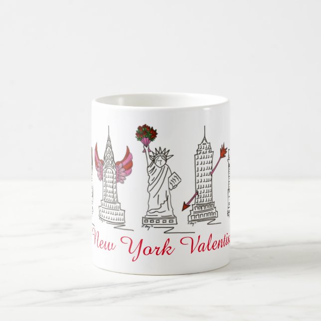 Mug New York City NYC Saint Valentin (Centre)