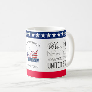 Mug New York, États-Unis élégant