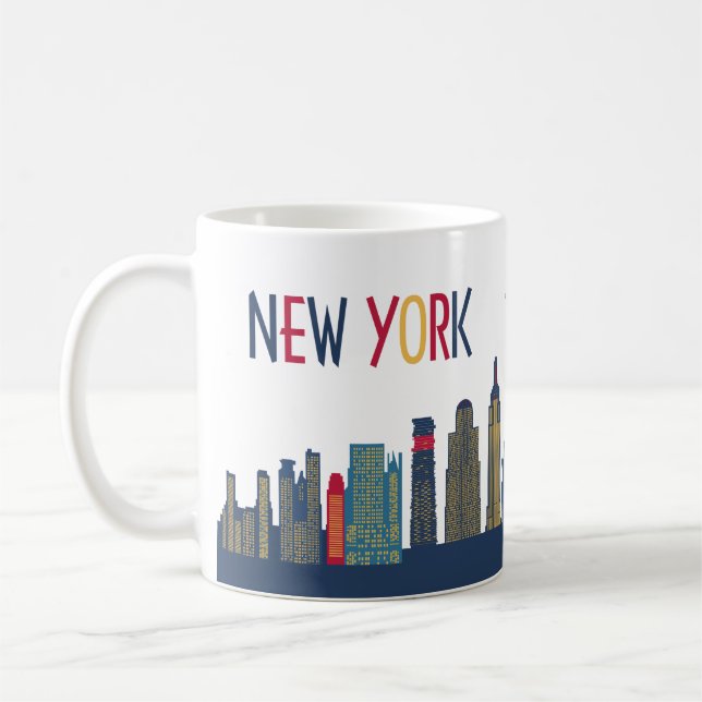 Mug New York Skyline (Gauche)