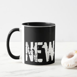 Mug New York - Style Urbain Noir Et Blanc