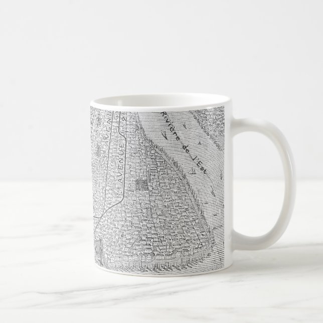 Mug New York : Train d'EL, C1878 (Droite)