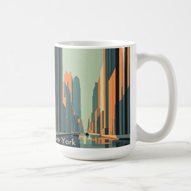 Mug New York - Un hommage Vintage (Droite)