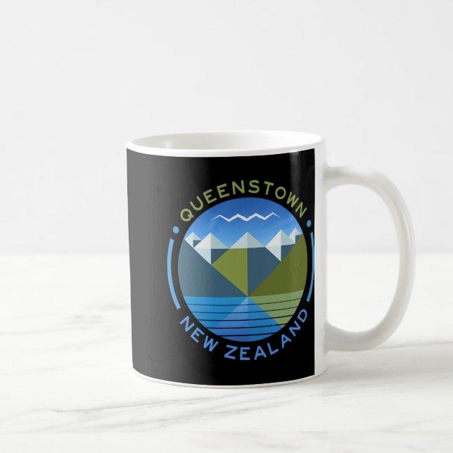 Mug New Zealand Kiwi Queenstown  (Droite)