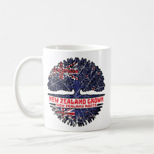 Mug New Zealand New Zealander Kiwi Tree Roots