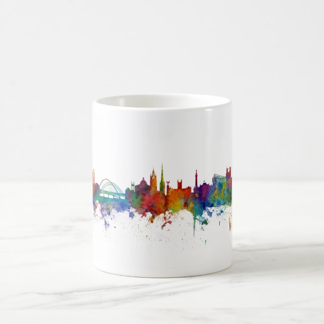 Mug Newcastle England Skyline (Centre)
