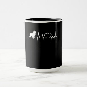 Mug Newfie Heartbeat Terre-Neuve Cute Newfie