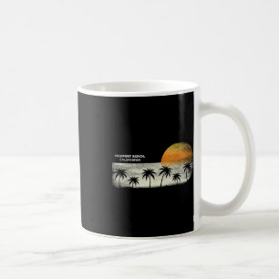Mug Newport Beach vintage Ca Ocean Sunset Et Palm Tre