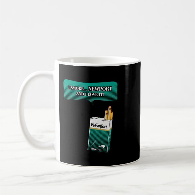 Mug newport cigarettes T-shirt classique (Gauche)