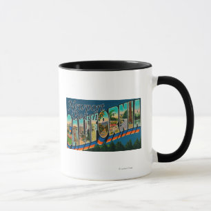 Mug Newport, la Californie - grandes scènes de lettre