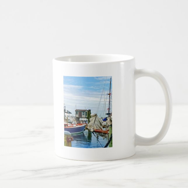 Mug Newport RI - Voiles pliées (Droite)