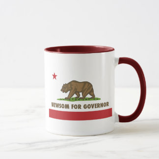 Mug Newsom pour le gouverneur