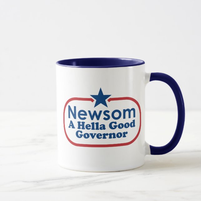 Mug Newsom, un bon gouverneur de hella (Droite)