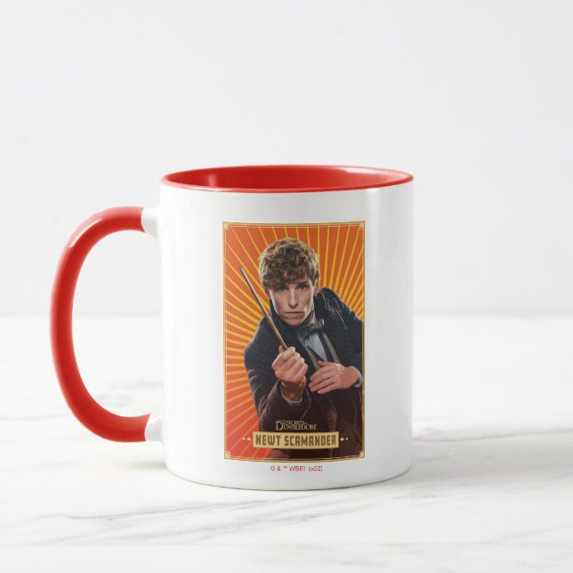 Mug Newt Scamander Character Graphic (Gauche)