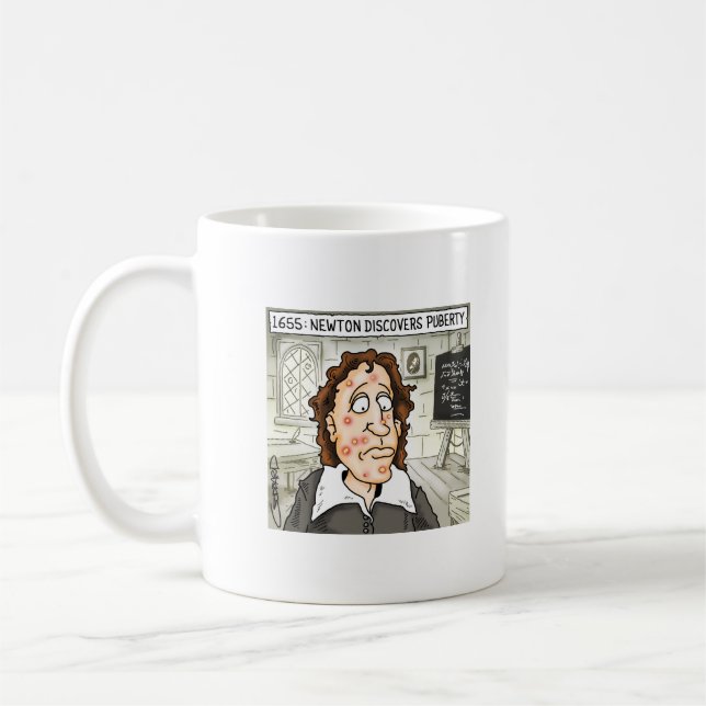 Mug Newton découvre la puberté (Gauche)