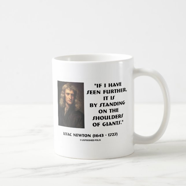 Mug Newton se tenant sur les épaules de Giants (Droite)