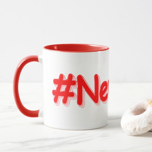 Mug "#NewYork" Joli design. Commandez dès maintenant  (Avec donut)