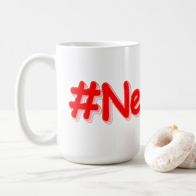 Mug "#NewYork" Joli design. Commandez dès maintenant  (Avec donut)