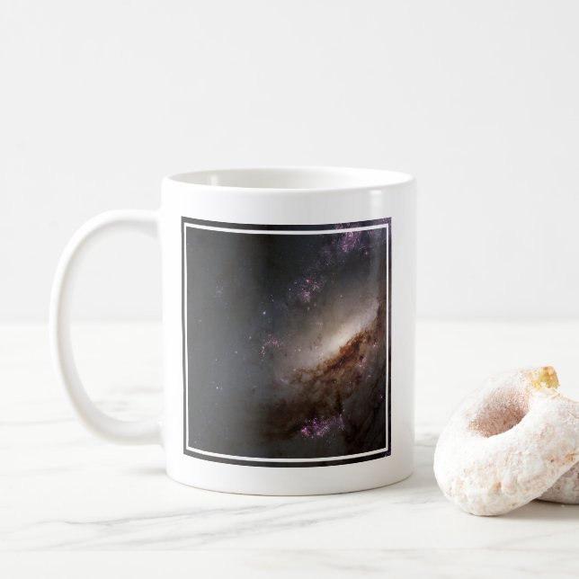 Mug Ngc 4258 Sous Formation D'Étoiles Intenses. (Avec donut)