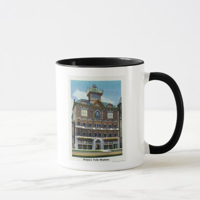 Mug Niagara Falls Museum, Vue d'une nymphe aquatique (Droite)