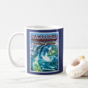 MUG NIAGARA TOMBE - NIAGARA NEW YORK ÉTATS-UNIS