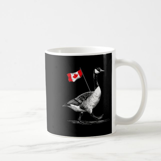 Mug Nice Canada Animal Avec Drapeau Pour Les Amateurs  (Droite)
