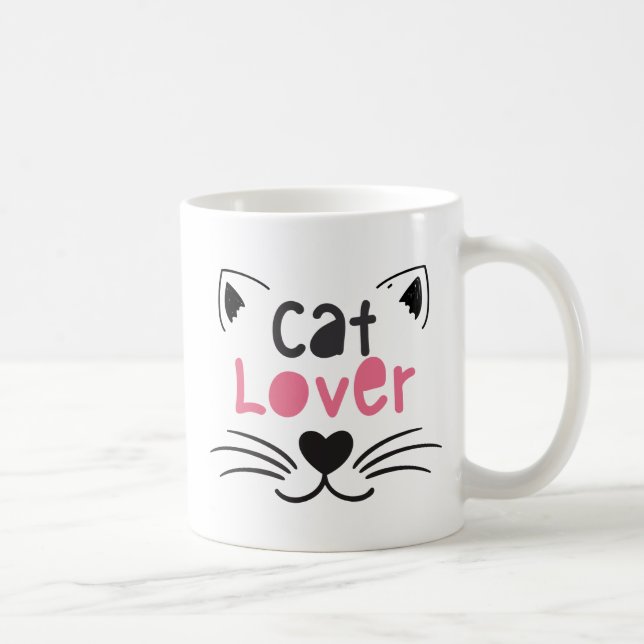 Mug Nice design for cat lovers (Droite)