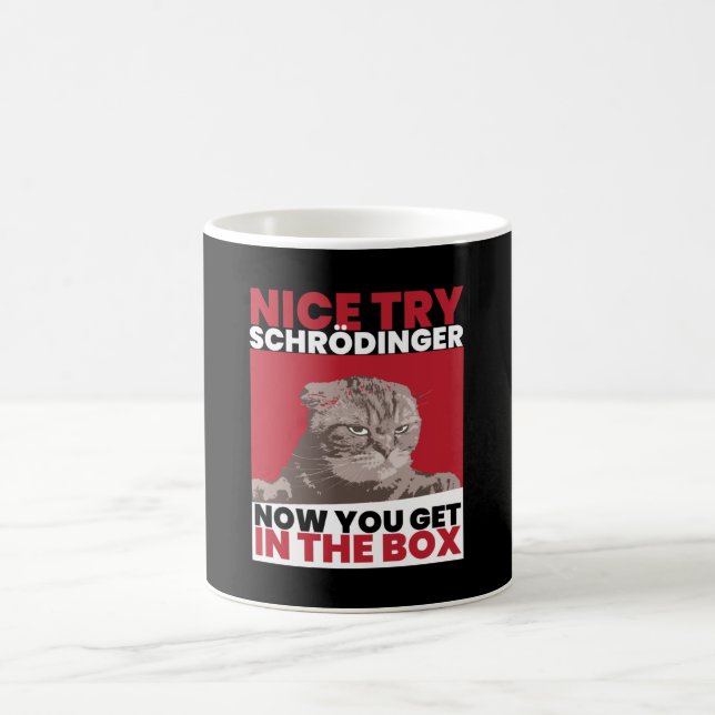 Mug Nice Goûter Schroedinger Schoedingingingers Cat (Centre)