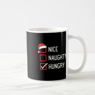 Mug Nice Liste de vilains Noël affamé