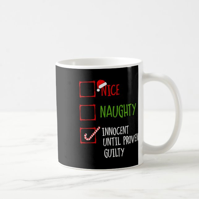 Mug Nice Naughty Innocent Jusqu'À La Culpabilité Prove (Droite)