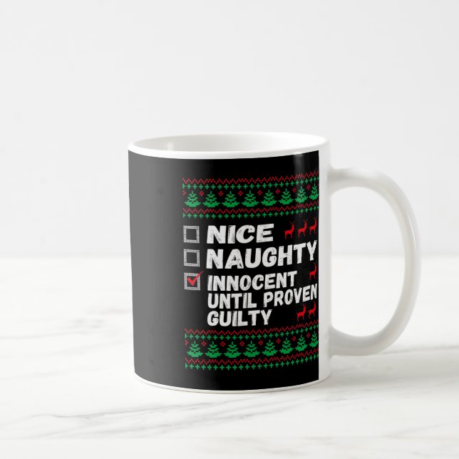 Mug Nice Naughty Innocent Jusqu'À La Culpabilité Prove (Droite)