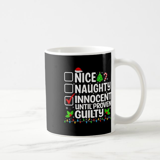 Mug Nice Naughty Innocent Jusqu'À La Culpabilité Prove (Droite)