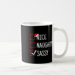 Mug Nice Naughty Sy Funny Noël