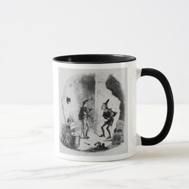 Mug Nicholas instruit Smike dans l'art de l'action (Droite)