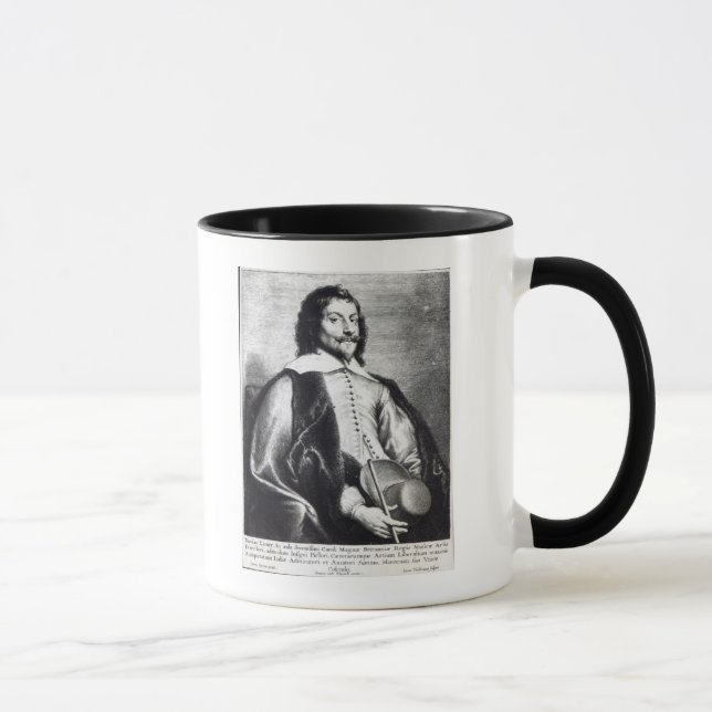 Mug Nicholas Lanier, gravé par Lucas Vostermans (Droite)