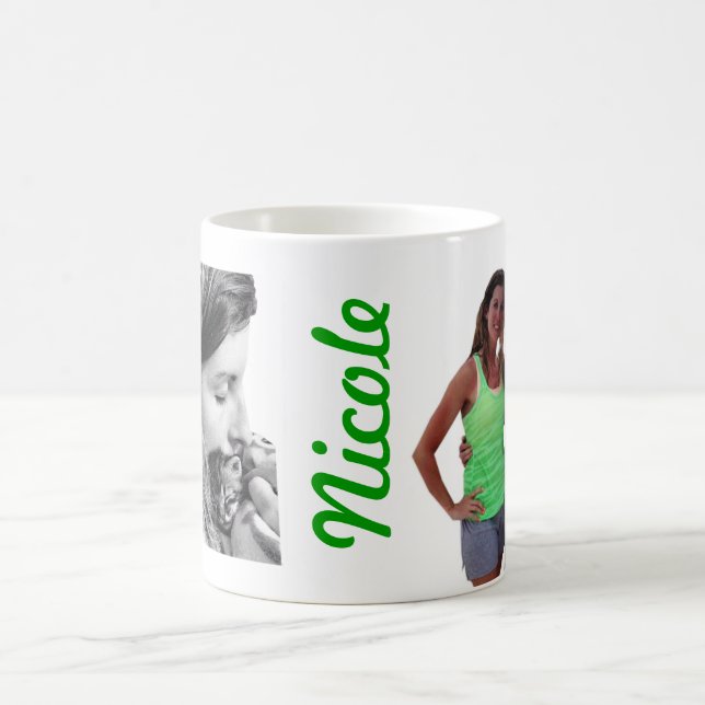 Mug Nicole Musique personnalisée (Centre)