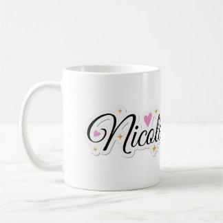 Mug Nicole nom mignon design