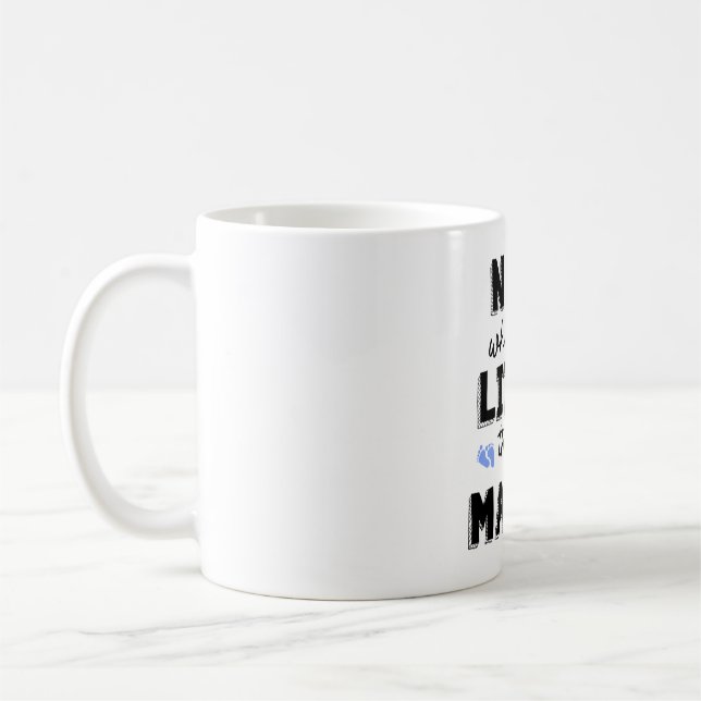 Mug NICU Nurse Gift NICU Nurse Citation (Gauche)