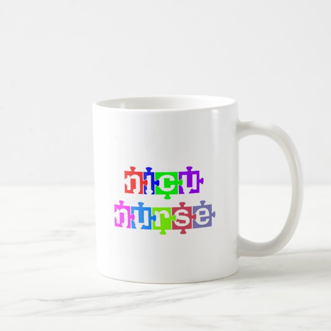 MUG NICU NURSE PUZZLE PIECE (Droite)