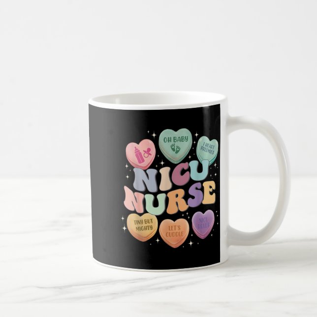 Mug Nicu Valentine Nicu Nurse Valentines Day Icu Nurse (Droite)