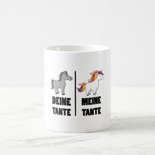 Mug Niece Nephew Tante Drôle Cheval Votre Tante Ma Ta