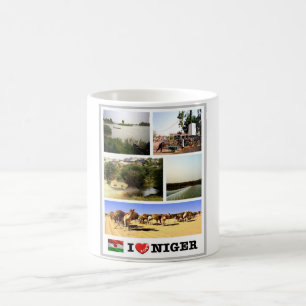 Mug Niger - Drapeau d'agitation -