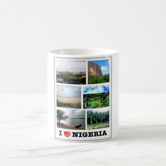 Mug Nigeria - I Love - (Centre)