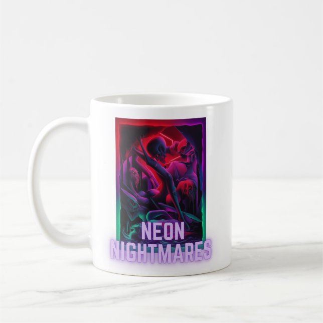 Mug Nightmares de Neon - Rêvez sombre (Gauche)