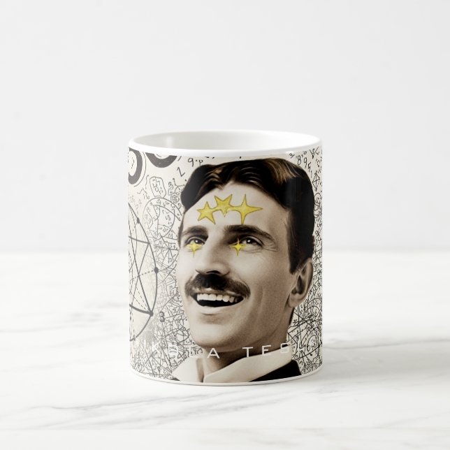 Mug Nikola Tesla - 369 La clé de l'univers (Centre)