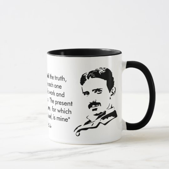 Mug Nikola Tesla Et Citation Zazzle Fr Mug Nikola Tesla Et Citation Zazzle Fr