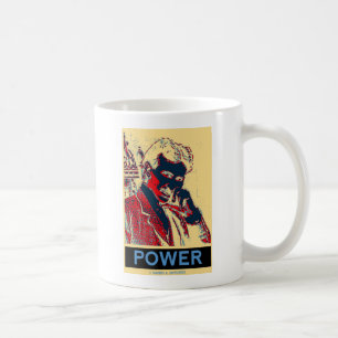 Mug Nikola Tesla Power (Poster semblable à Obama)