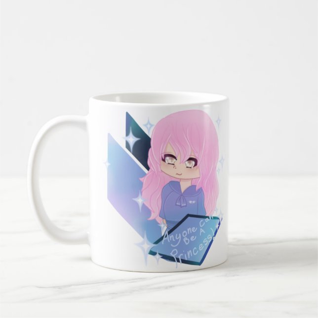 Mug N'Importe Qui Peut Être Princesse (Gauche)