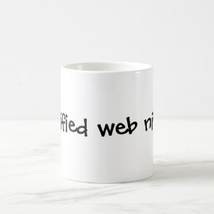 Mug ninja certifié de Web